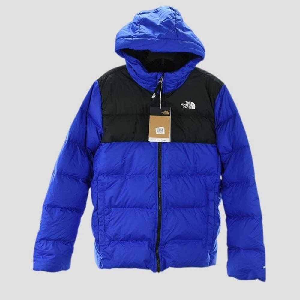 The North Face Youth Blue MOONDOGGY 550 Down Insulated Puffer Jacket XL 18/20